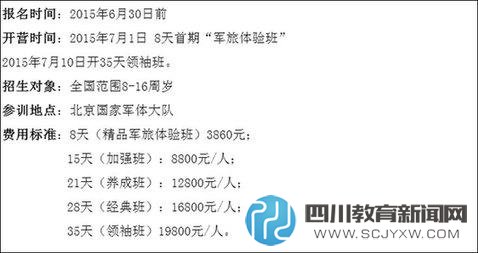 夏令營(yíng)亂象：“西點(diǎn)軍校”受傷無(wú)人問(wèn) 退款無(wú)門