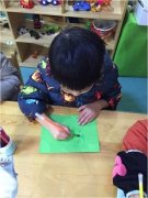 成都二十三幼開展美術活動西班牙老師現