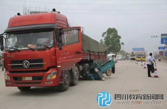 廣西3歲男童不慎啟動(dòng)電動(dòng)三輪 遭重卡碾壓身亡