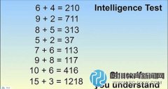 ？+？=123風(fēng)靡網(wǎng)絡(luò) 正確答出智商超150